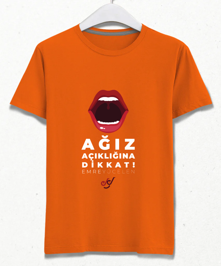 Ağız Açıklığına Dikkat Tshirt