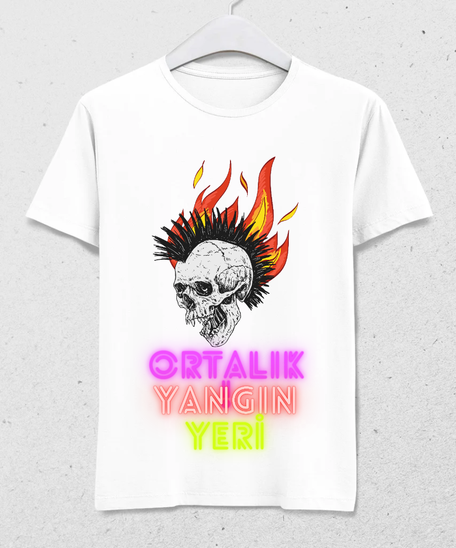 Yangın Yeri Tshirt